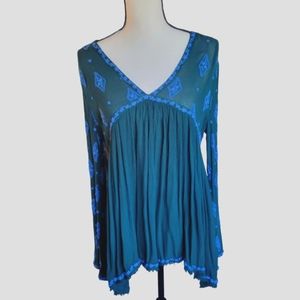 Free People Embroided Tunic
